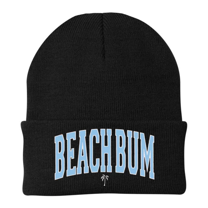 Beachbum Beach Bum Palm Tree Summer Knit Cap Winter Beanie