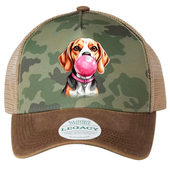 Beagle Bubblegum Legacy Tie Dye Trucker Hat