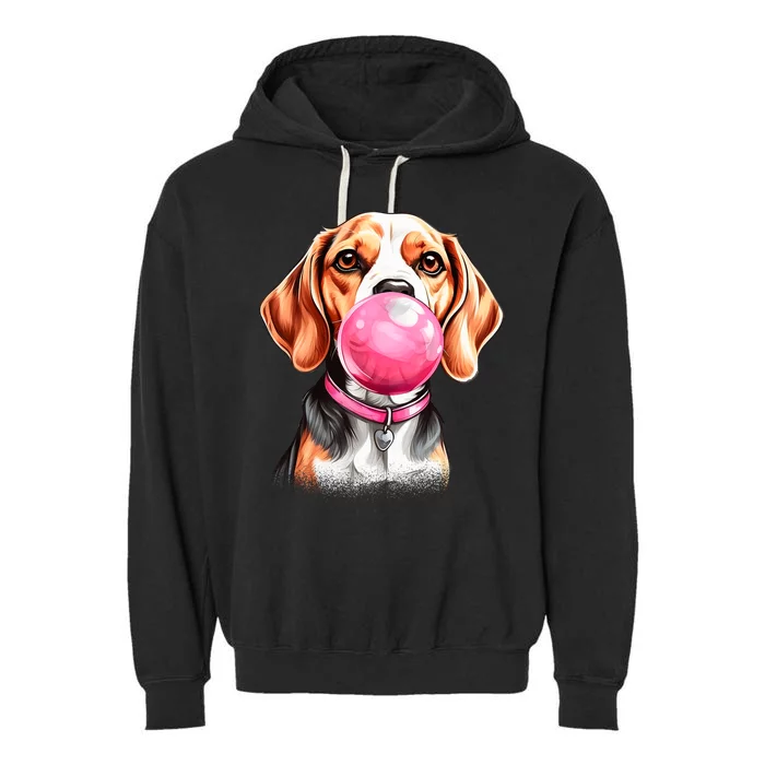 Beagle Bubblegum Garment-Dyed Fleece Hoodie