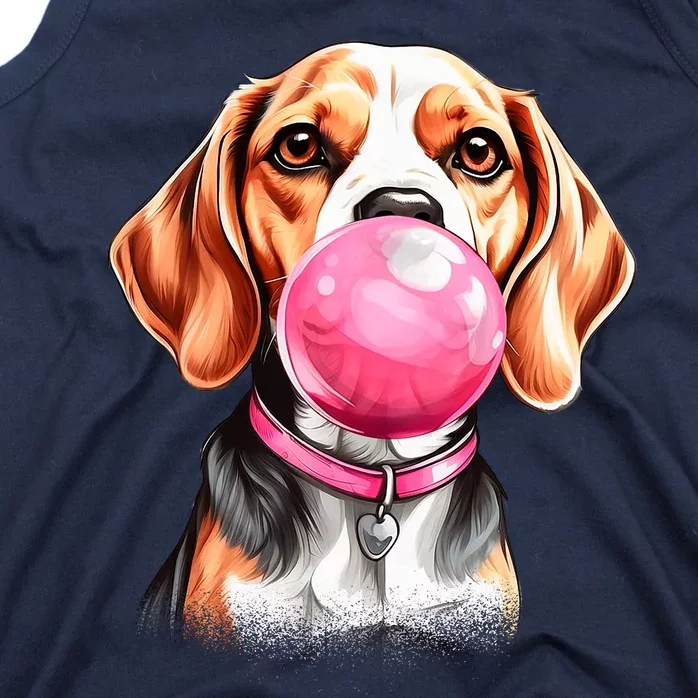 Beagle Bubblegum Tank Top