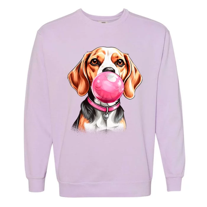 Beagle Bubblegum Garment-Dyed Sweatshirt