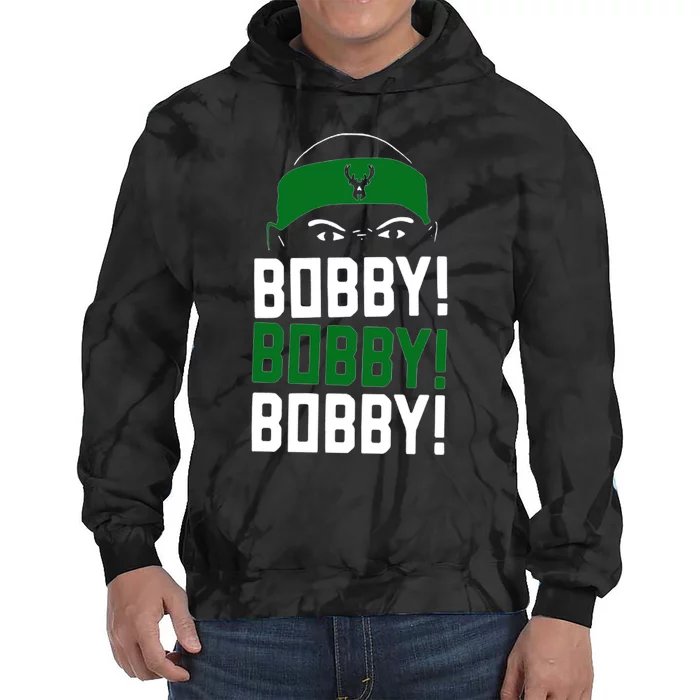 Bobby Bobby Bobby Milwaukee Basketball Tie Dye Hoodie