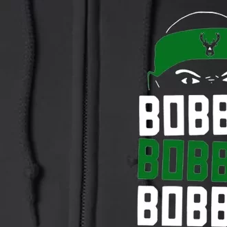 Bobby Bobby Bobby Milwaukee Basketball Full Zip Hoodie