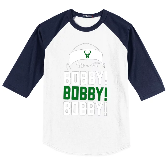 Bobby Bobby Bobby Milwaukee Basketball Baseball Sleeve Shirt