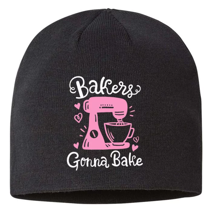 Baking Baker Bakery Bakers Gonna Bake 8 1/2in Sustainable Knit Beanie