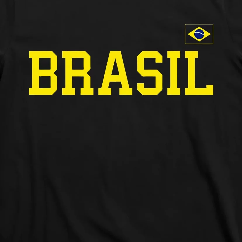 Brazil Brasil Brazilian Flag Green T-Shirt