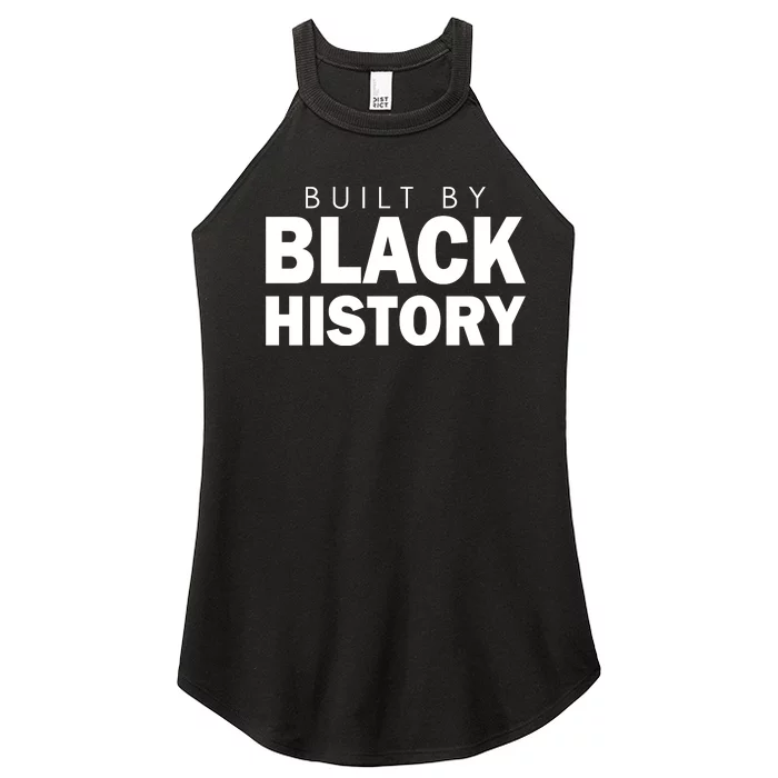 Built By Black History African American Pride Women’s Perfect Tri Rocker Tank