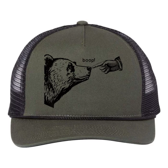 Boop Bear Retro Rope Trucker Hat Cap