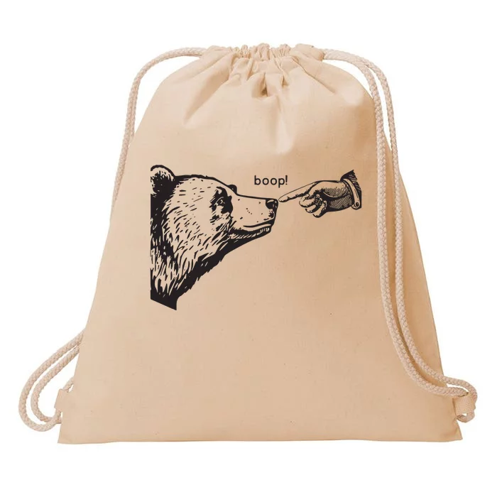 Boop Bear Drawstring Bag