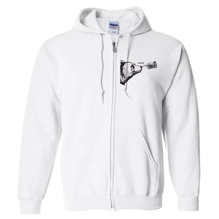 Boop Bear Full Zip Hoodie