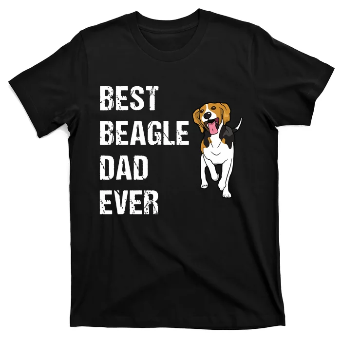 Beagle Best Beagle Dad Ever T-Shirt