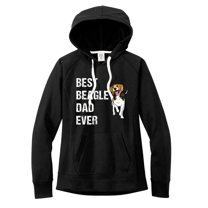 Beagle Best Beagle Dad Ever Women's Fleece Hoodie