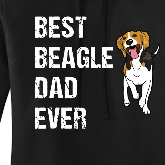 Beagle Best Beagle Dad Ever Women's Pullover Hoodie