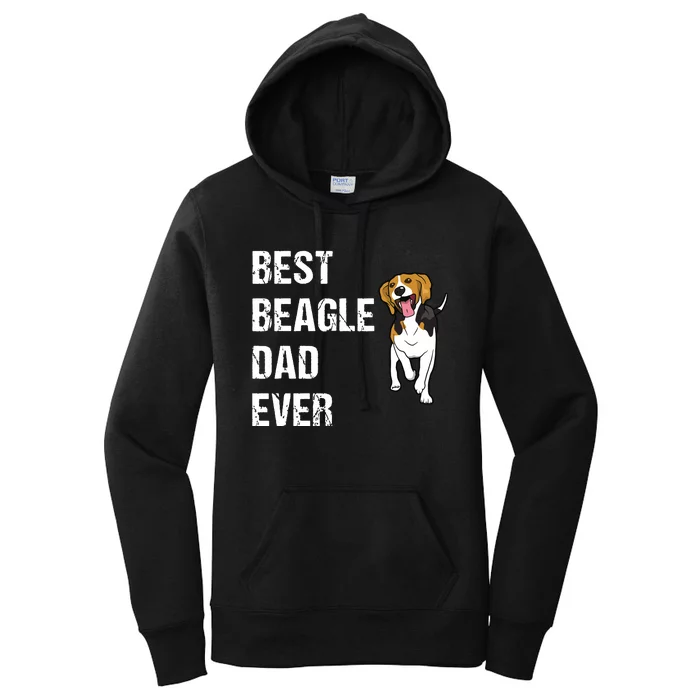 Beagle Best Beagle Dad Ever Women's Pullover Hoodie