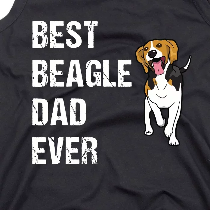 Beagle Best Beagle Dad Ever Tank Top