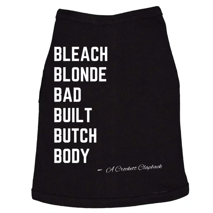 Bleach Blond Bad Built Butch Body Doggie Tank