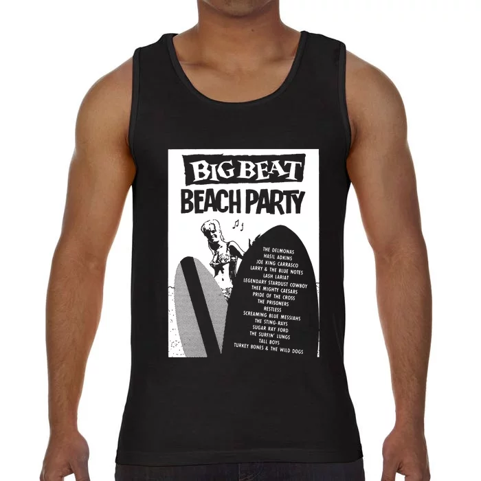 Big Beat Beach Party Comfort Colors® Tank Top