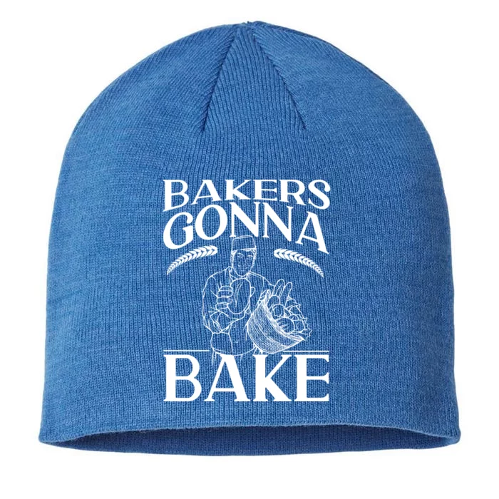 Bake Baking Bread Bakers Gonna Bake Gift 8 1/2in Sustainable Knit Beanie