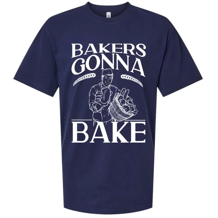 Bake Baking Bread Bakers Gonna Bake Gift Sueded Cloud Jersey T-Shirt