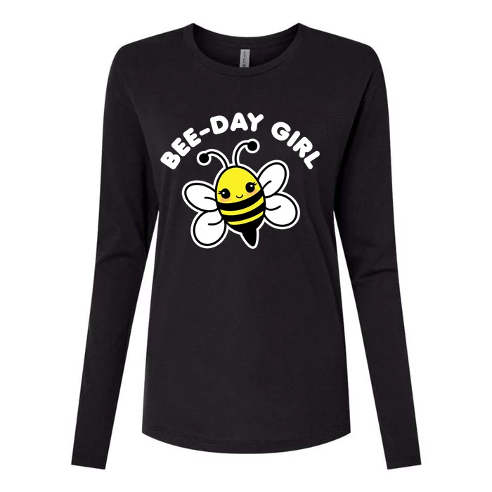 Birthday Bee Beegiftday Kawaii Bee Matching Drawing Great Gift Womens Cotton Relaxed Long Sleeve T-Shirt