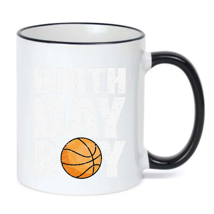 Birthday Boy Basketball Theme Party Future Basketball Player Black Color Changing Mug