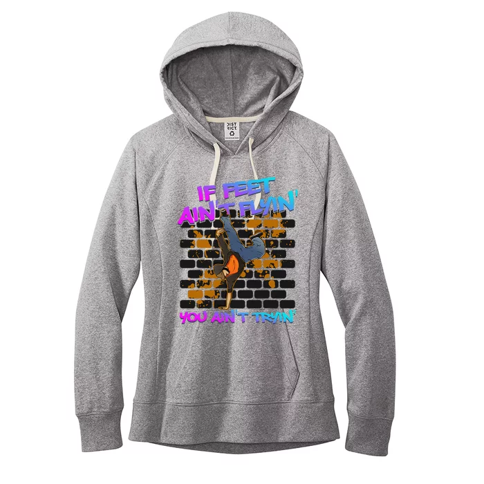 Breakdancing B Boy Hi Phop Dance Break Dancers Breakdance Women's Fleece Hoodie