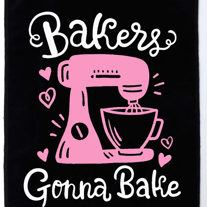 Baking Baker Bakery Bakers Gonna Bake Platinum Collection Golf Towel