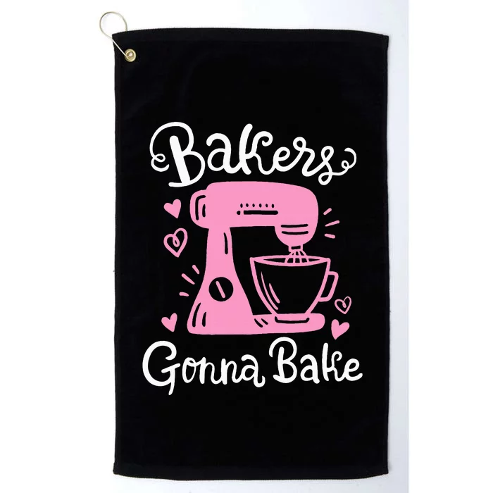 Baking Baker Bakery Bakers Gonna Bake Platinum Collection Golf Towel