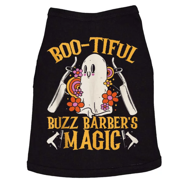 Bootiful Buzz BarberS Magic Scary Barber Funny Halloween Doggie Tank