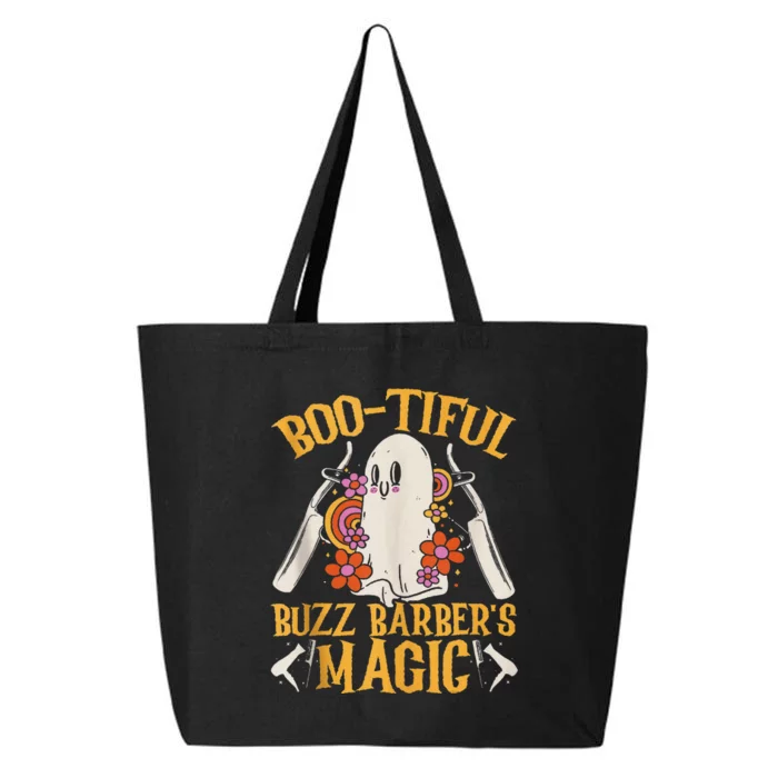 Bootiful Buzz BarberS Magic Scary Barber Funny Halloween 25L Jumbo Tote