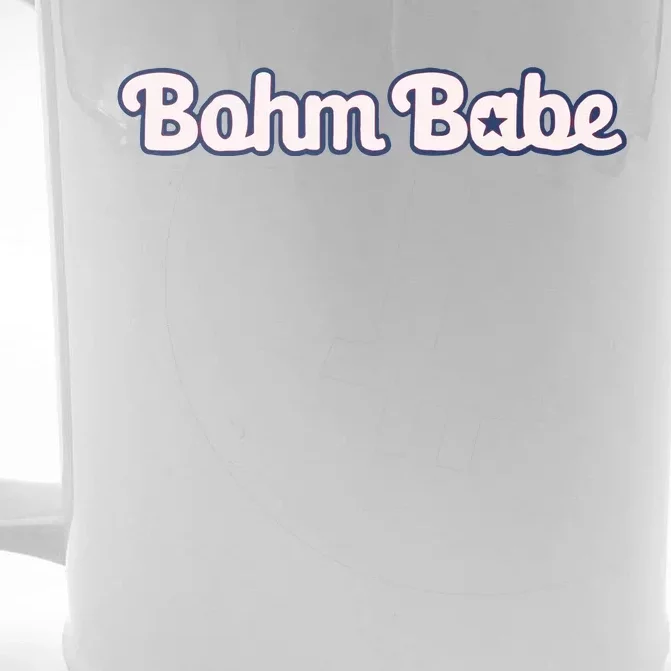 Bohm Babe Front & Back Beer Stein