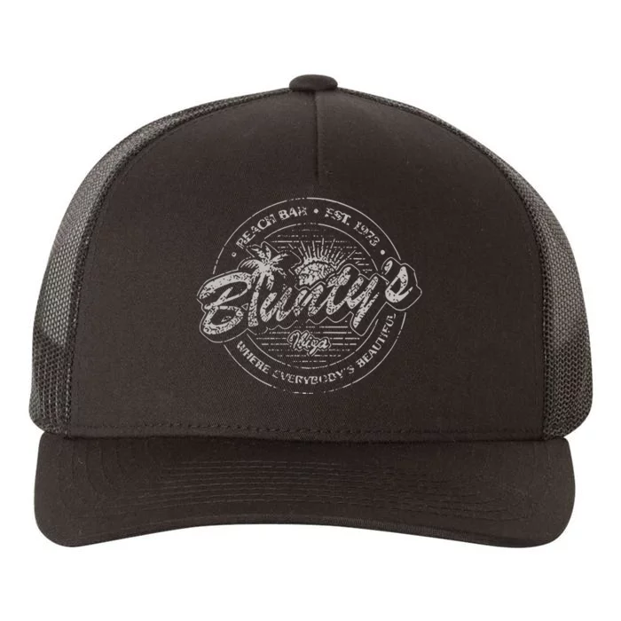 Bluntys Beach Bar Yupoong Adult 5-Panel Trucker Hat