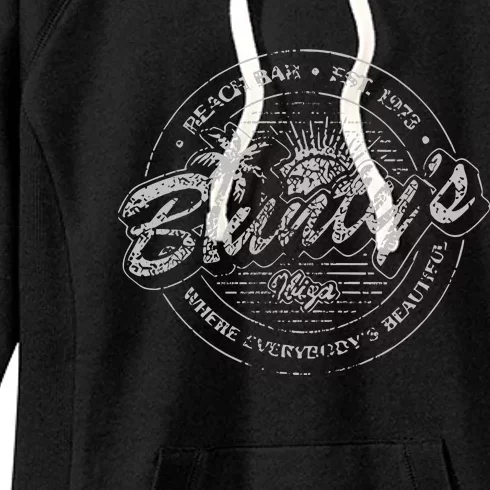 Bluntys Beach Bar Women's Fleece Hoodie