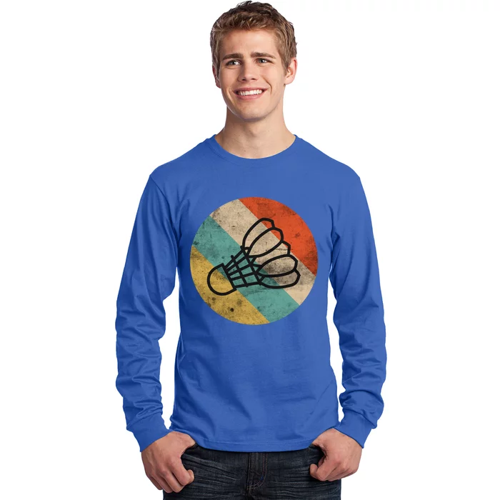 Badminton Badminton Ball Design Shuttlecock Great Gift Long Sleeve Shirt