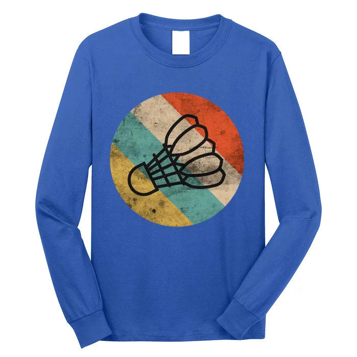 Badminton Badminton Ball Design Shuttlecock Great Gift Long Sleeve Shirt