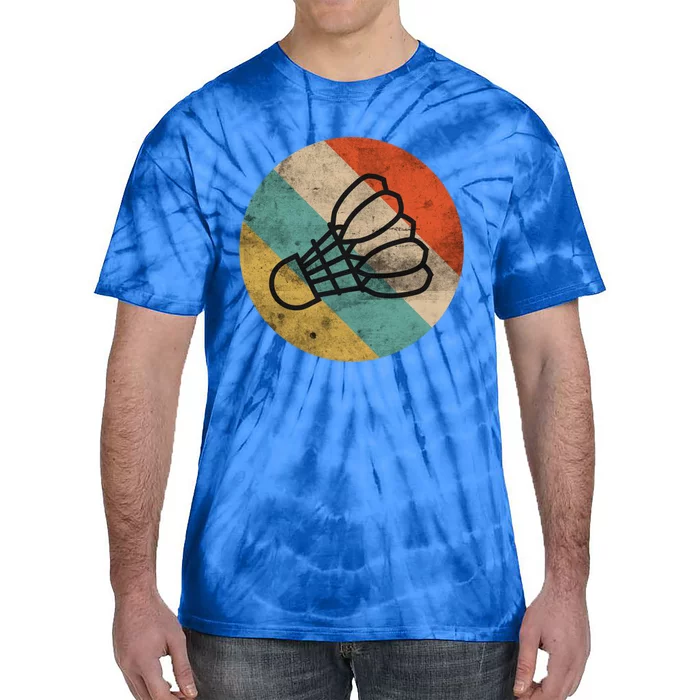 Badminton Badminton Ball Design Shuttlecock Great Gift Tie-Dye T-Shirt