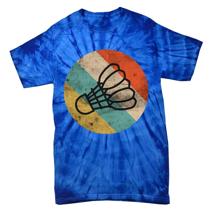 Badminton Badminton Ball Design Shuttlecock Great Gift Tie-Dye T-Shirt