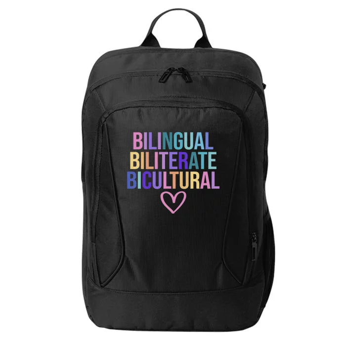 Bilingual Biliterate Bicultural Dual Language Immersion City Backpack