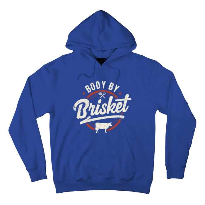 Body By Brisket Backyard Cookout Bbq Grill Gift Hoodie