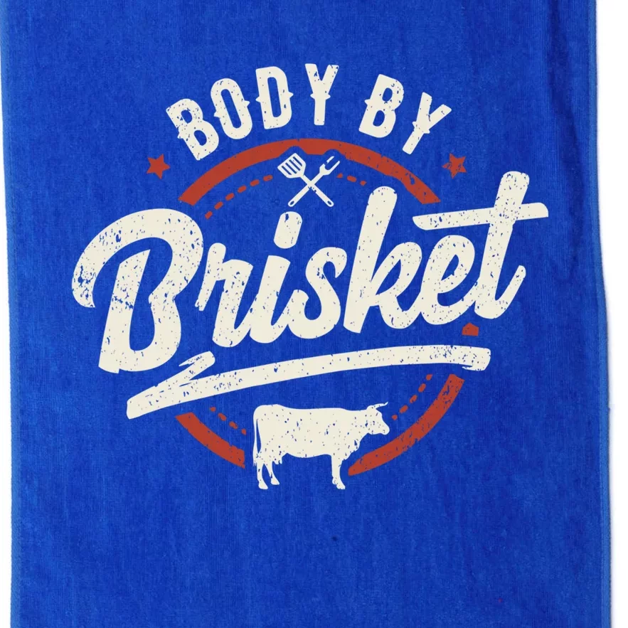 Body By Brisket Backyard Cookout Bbq Grill Gift Platinum Collection Golf Towel