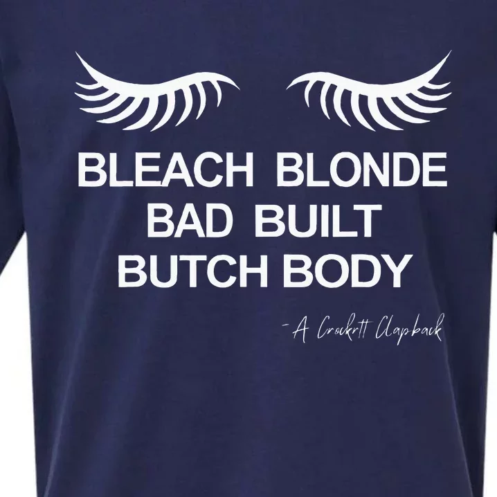 Bleach Blonde Bad Built Butch Body Sueded Cloud Jersey T-Shirt