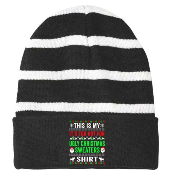 Bailey Brothers Building and Loan. Classic. George Bailey Striped Beanie with Solid Band