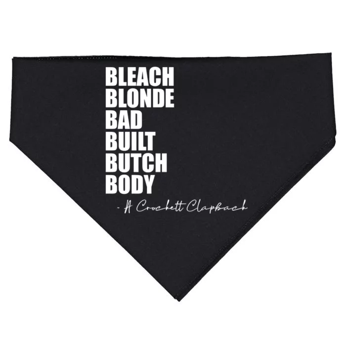 Bleach Blonde Bad Built Butch Body USA-Made Doggie Bandana