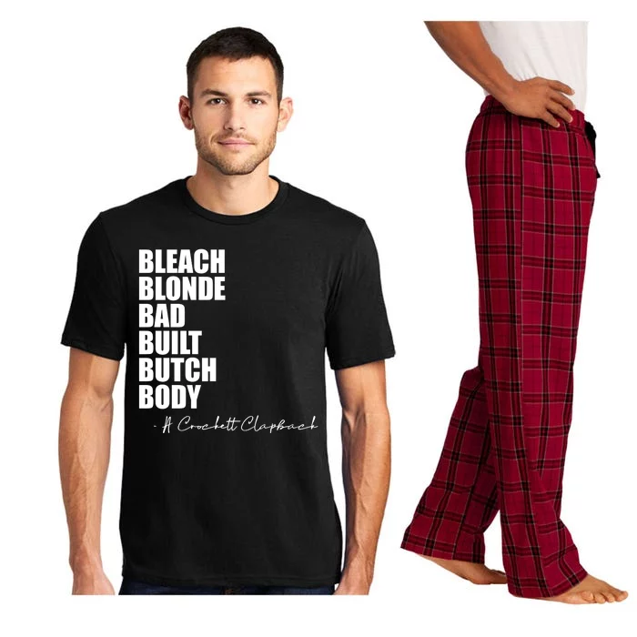 Bleach Blonde Bad Built Butch Body Pajama Set