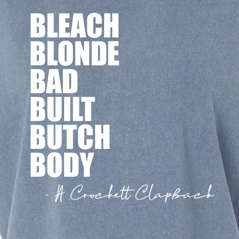 Bleach Blonde Bad Built Butch Body Garment-Dyed Women's Muscle Tee