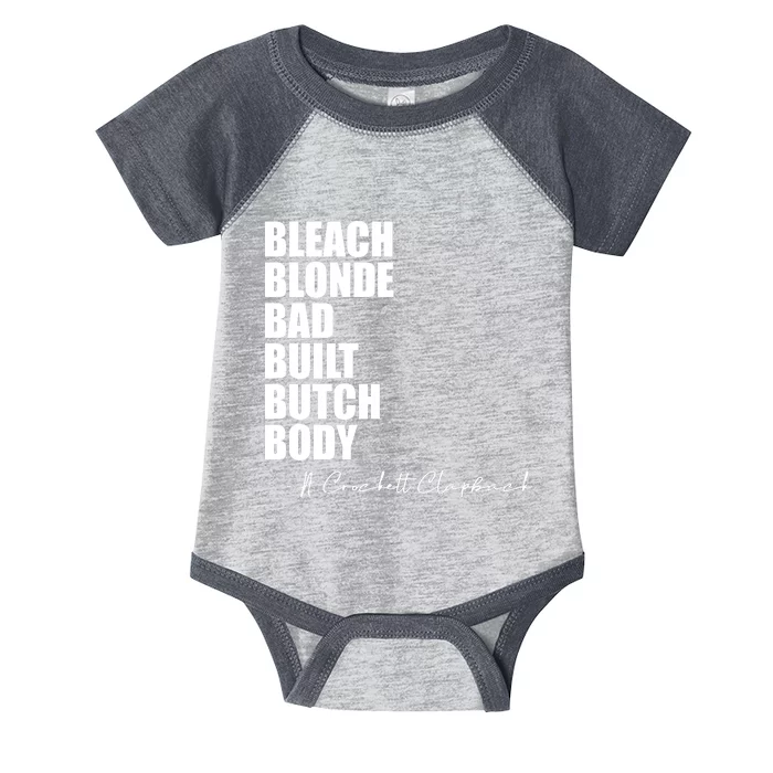 Bleach Blonde Bad Built Butch Body Infant Baby Jersey Bodysuit