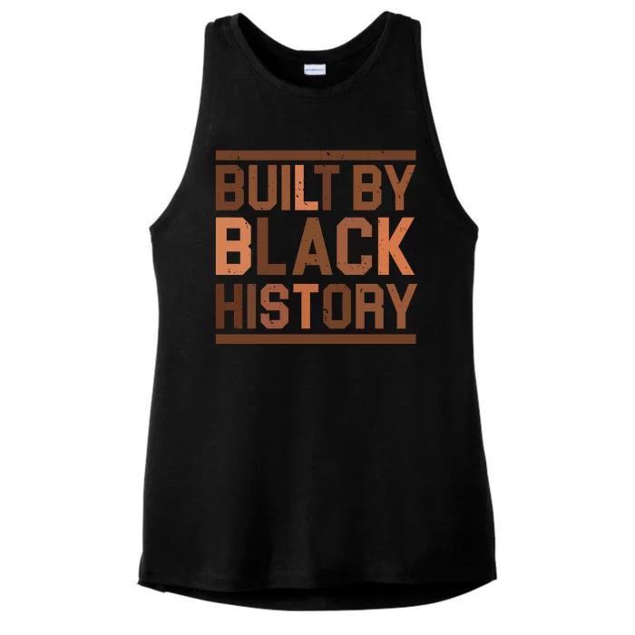 Built By Black History Ladies Tri-Blend Wicking Tank