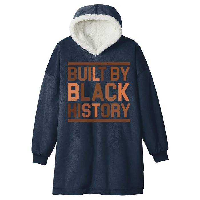 Built By Black History Hooded Wearable Blanket