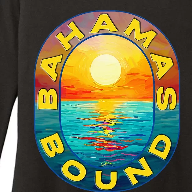 Bahamas Bound Womens CVC Long Sleeve Shirt