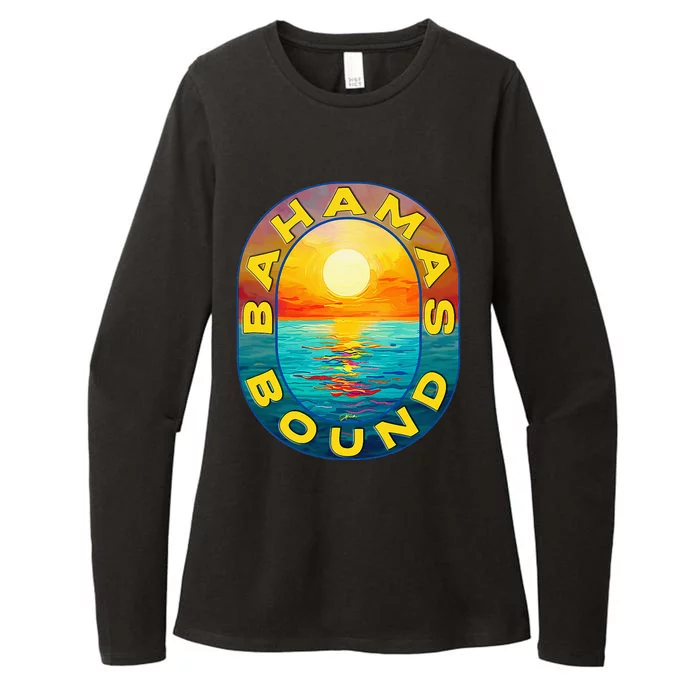 Bahamas Bound Womens CVC Long Sleeve Shirt